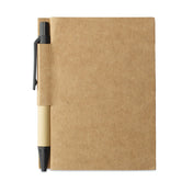 Gerecycled notitieboek met pen | CARTOPAD - MO7626