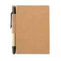 Notitieboek van gerecycled papier met pen | CARTOPAD MO7626