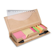 Sticky Memo Set Recycked W/pen | STIBOX - MO7756