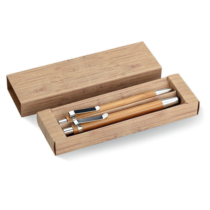 Bamboo Pen And Pencil Set | BAMBOOSET - MO8111