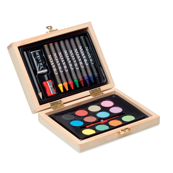 Painting Set In Wooden Box | BEAU - MO8249