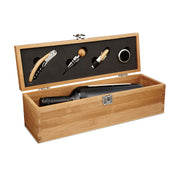 Wine Set In Bamboo Box | TARDOR - MO8293