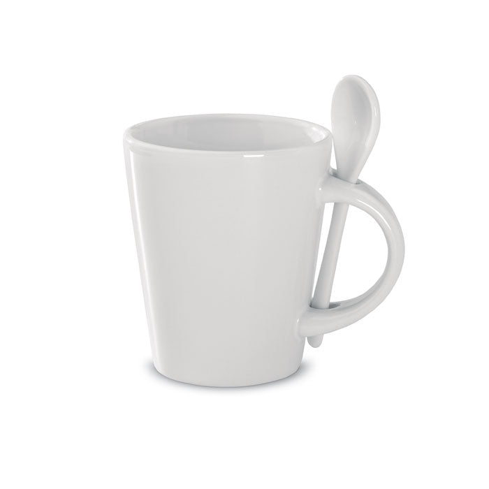 Sublimation Mug With Spoon | SUBLIMKONIK - MO8442