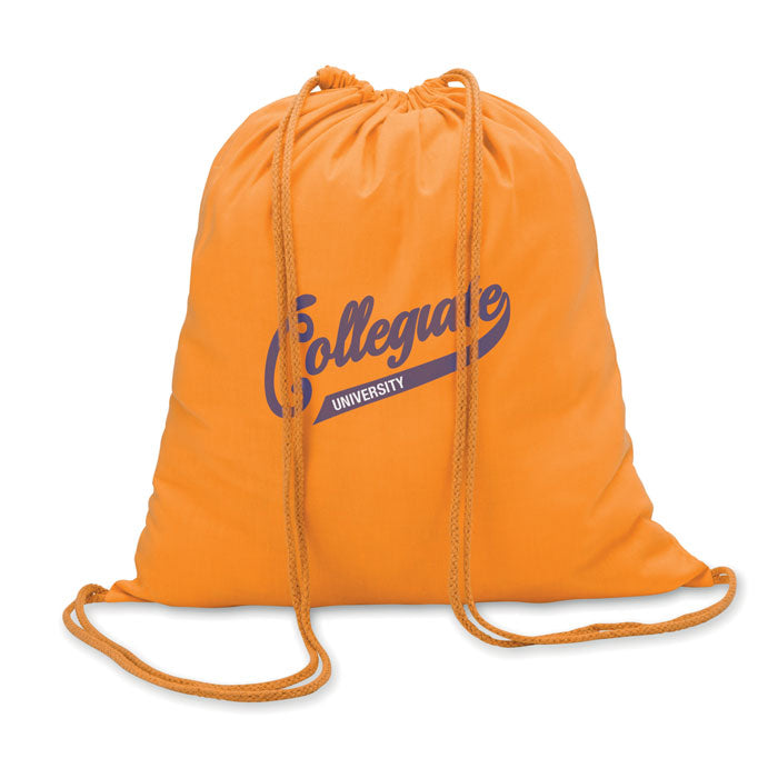 100gr/m² Cotton Drawstring Bag | COLORED - MO8484