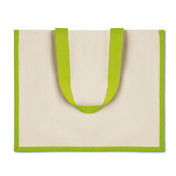 Jute And Canvas Shopping Bag | CAMPO DE FIORI - MO8967