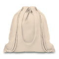 Sac shopping 2-en-1 en toile avec cordon en coton | MOIRA MO9040