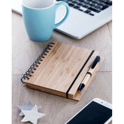 Bamboo Notebook With Pen Lined | BAMBLOC - MO9435