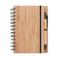Bamboo Notebook With Pen Lined | BAMBLOC - MO9435