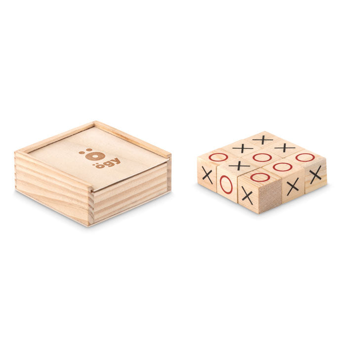 Wooden Tic Tac Toe | TIC TAC TOE - MO9493