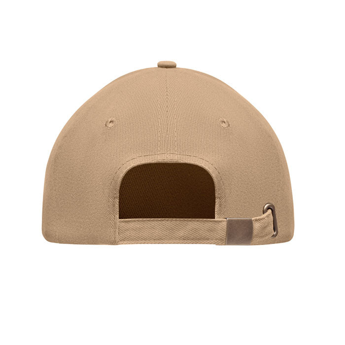 Brushed Heavy Cotton 6 Panel Ba | MO9643 | Organic Black – Organic