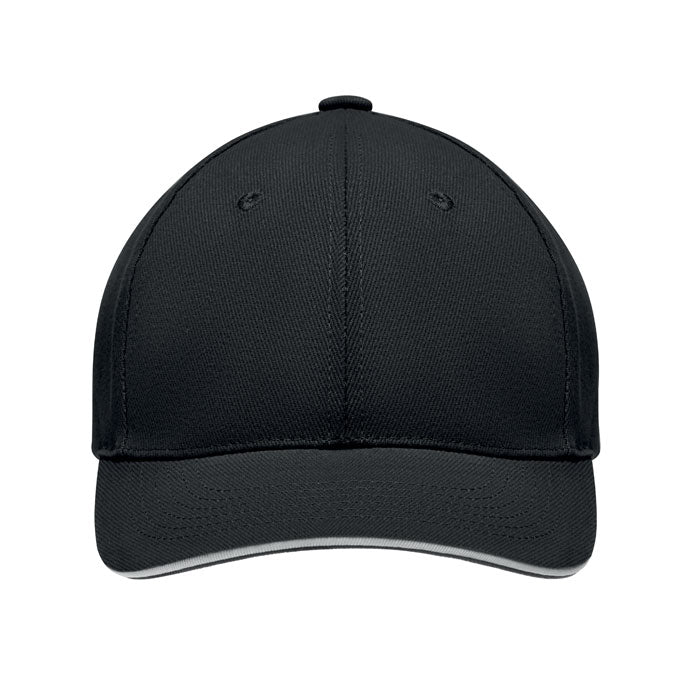 Brushed Heavy Cotton 6 Panel Cap | TEKAPO - MO9643