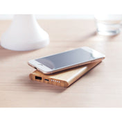 Wireless Power Bank In Bamboo | ARENA - MO9662