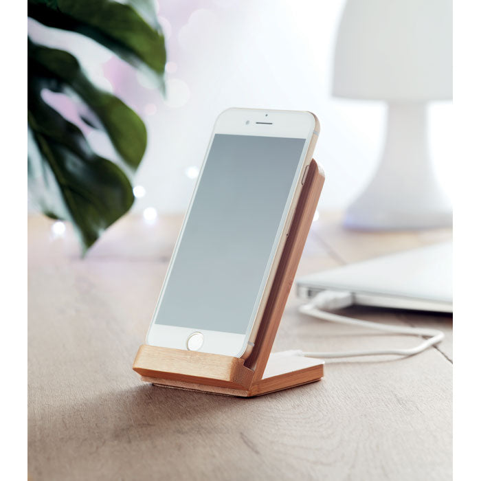 Bamboo Wireless Charge Stand5w | WIRESTAND - MO9692