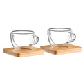 Set mit 2 doppelwandigen Espresso-Gläsern  | BELIZE - MO9709