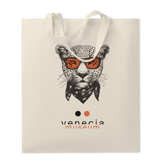 140gr/m² Cotton Shopping Bag | MARKETA + - MO9847