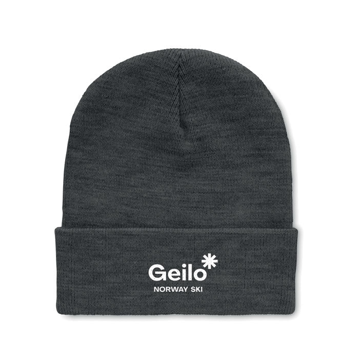 Beanie in RPET met omslag | POLO RPET - MO9965