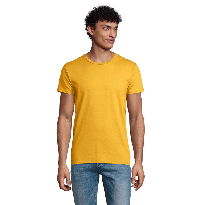 Heren Getailleerd T-shirt van Biologisch Katoen - 175 GSM | PIONEER MEN S03565