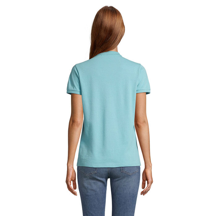 Women’s Organic Cotton Polo Shirt - 170 GSM | SOL'S PLANET WOMEN S03575