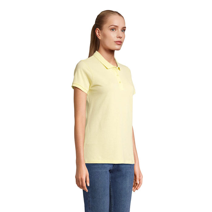 Women’s Organic Cotton Polo Shirt - 170 GSM | SOL'S PLANET WOMEN S03575