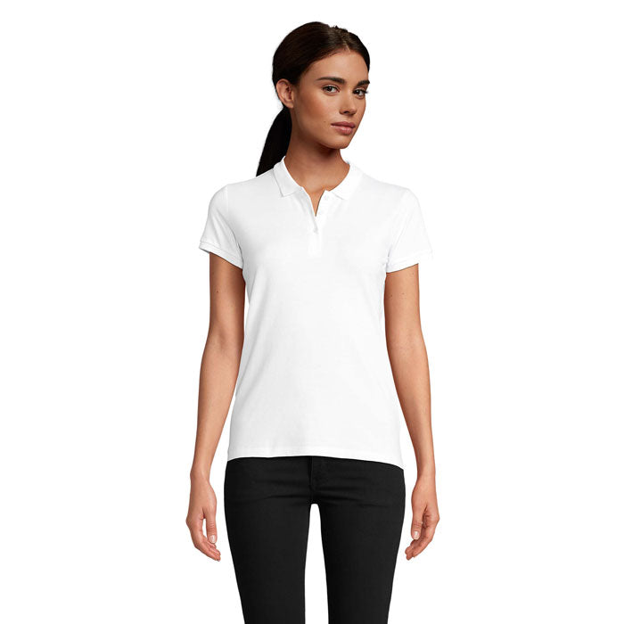 Women’s Organic Cotton Polo Shirt - 170 GSM | SOL'S PLANET WOMEN S03575