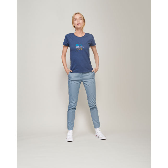 Women’s Fitted Organic Cotton T-Shirt - 150 GSM | SOL'S CRUSADER S03581