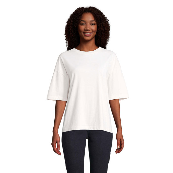 Women Oversized T-Shirt | BOXY S03807 | Organic Blank