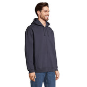 Sudadera con capucha unisex de algodón orgánico con cremallera - 280 g/m² | CARTER DE SOL'S S03812