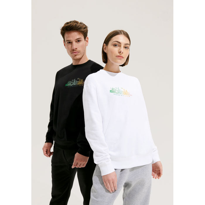 Unisex biologisch katoenen sweatshirt - 280 GSM | COLUMBIA S03814