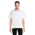 Oversized Unisex-T-Shirt mit geripptem Halsausschnitt | LEGACY - S03996