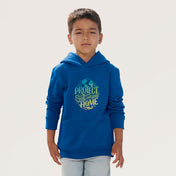 Kids' Organic Cotton Hooded Sweatshirt - 280 GSM | CONDOR KIDS S04238