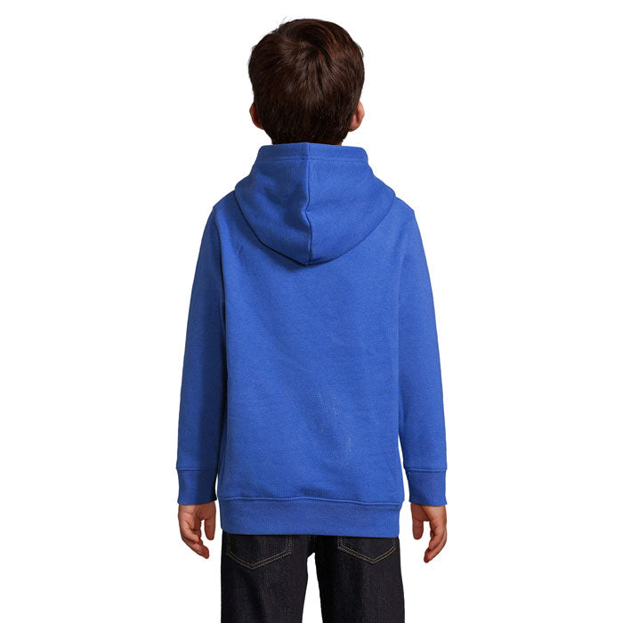 Kids' Organic Cotton Hooded Sweatshirt - 280 GSM | CONDOR KIDS S04238