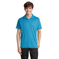 Unisex-Sport-Poloshirt mit Rippkragen | PITCHER - S04442