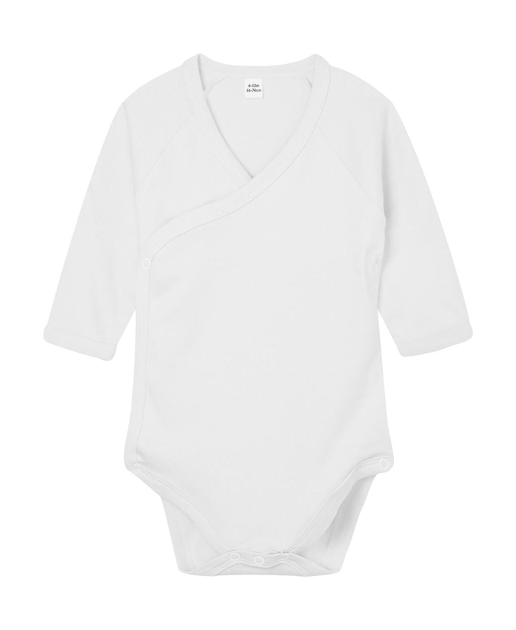Baby Lange Mouw Kimono Romper - 07047