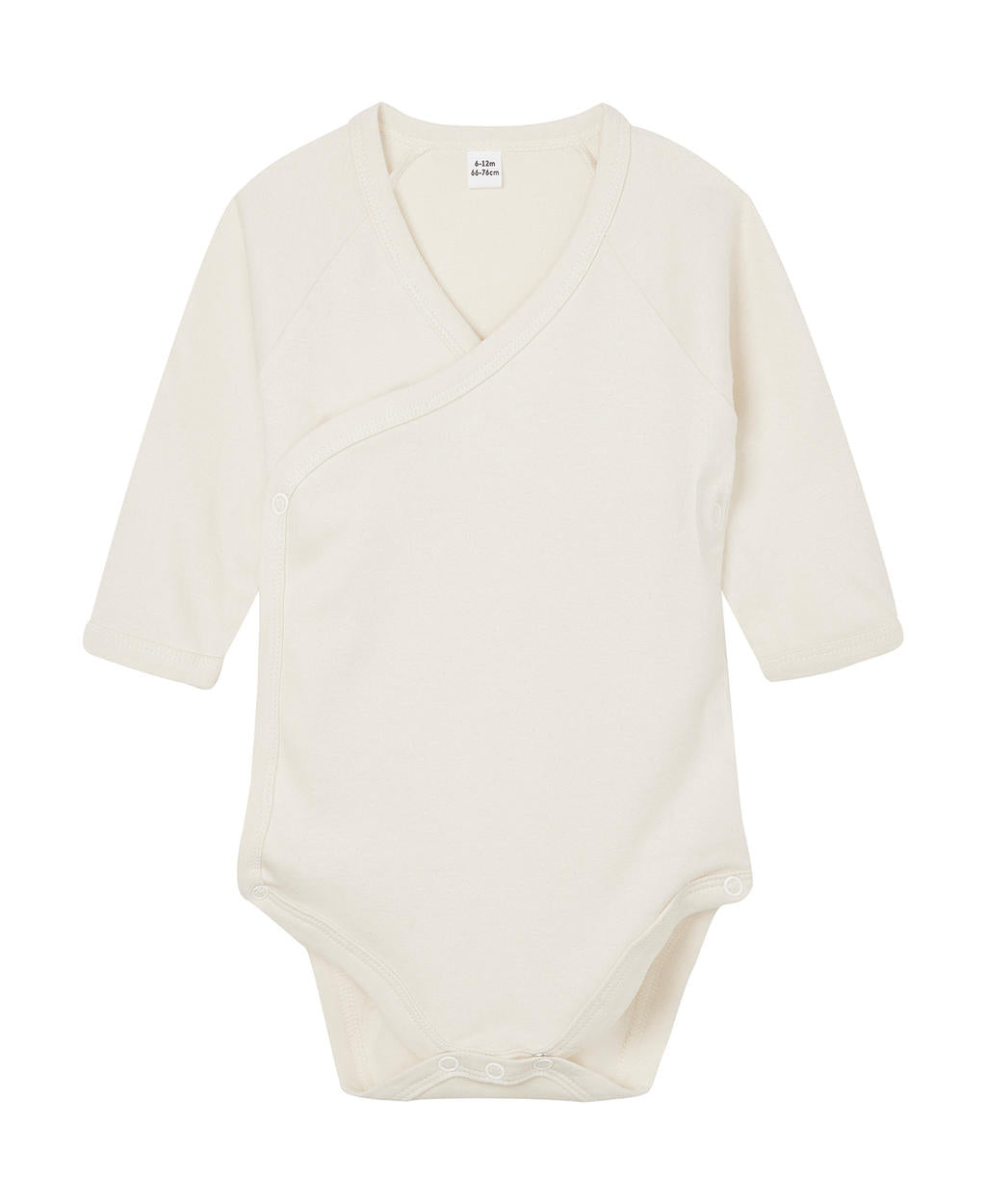 Baby Lange Mouw Kimono Romper - 07047
