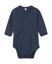 Baby Lange Mouw Kimono Romper - 07047