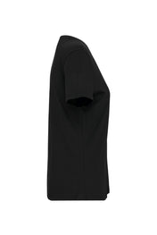 Dames T-shirt met korte mouwen van biologisch katoen met onafgewerkte halslijn - 110 g/m² - K399