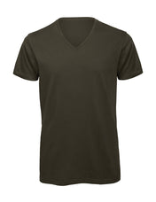 Organic V-Neck T-Shirt for Men - 18142
