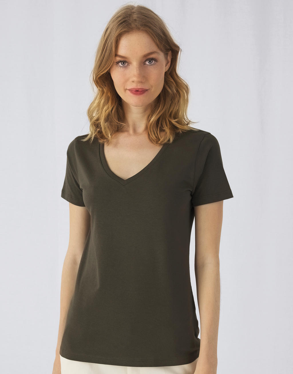 Organic Inspire V-Neck T-shirt for Women - 18242