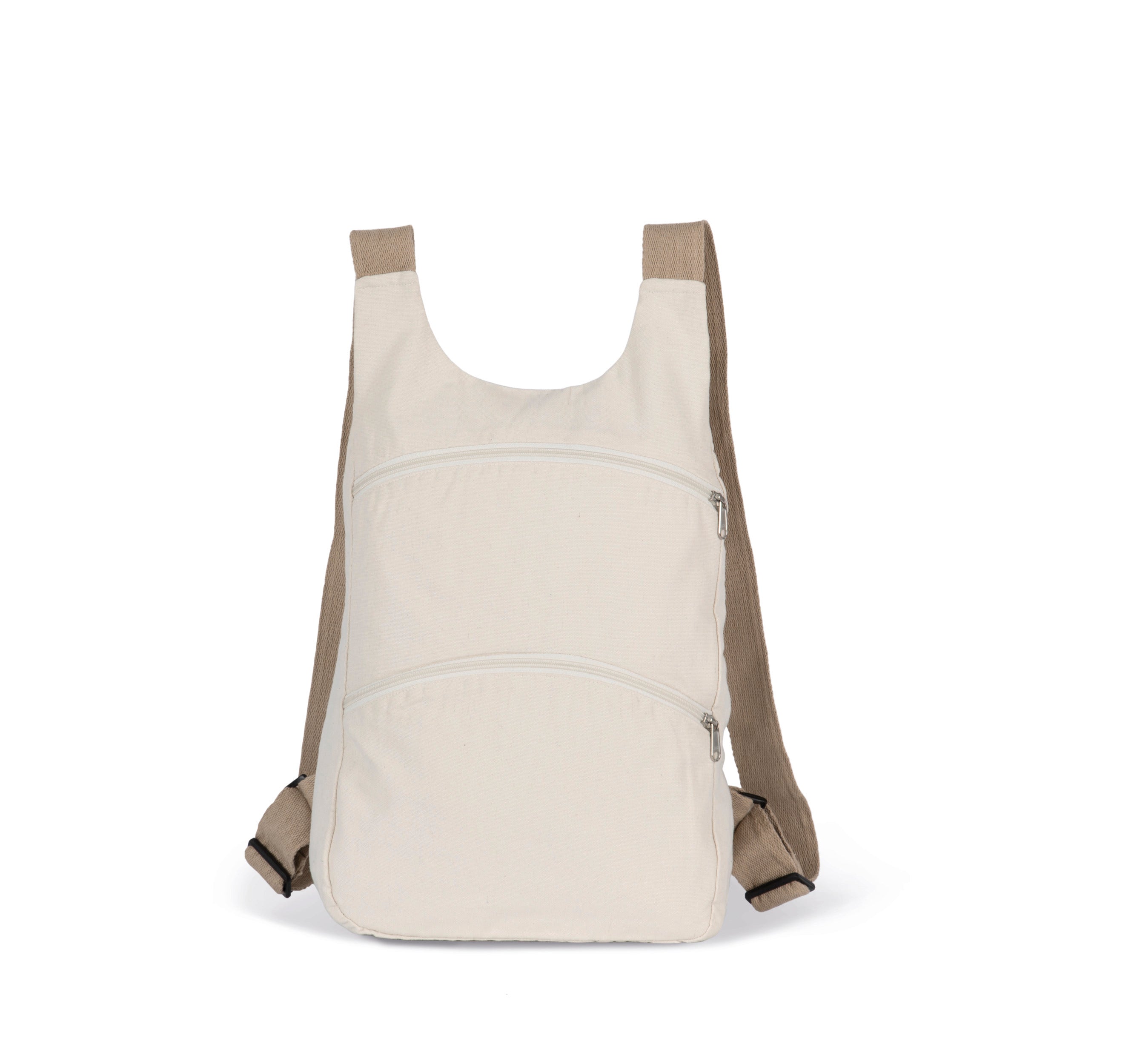 Recycled Backpack With Anti-theft Back Pocket - KI5101