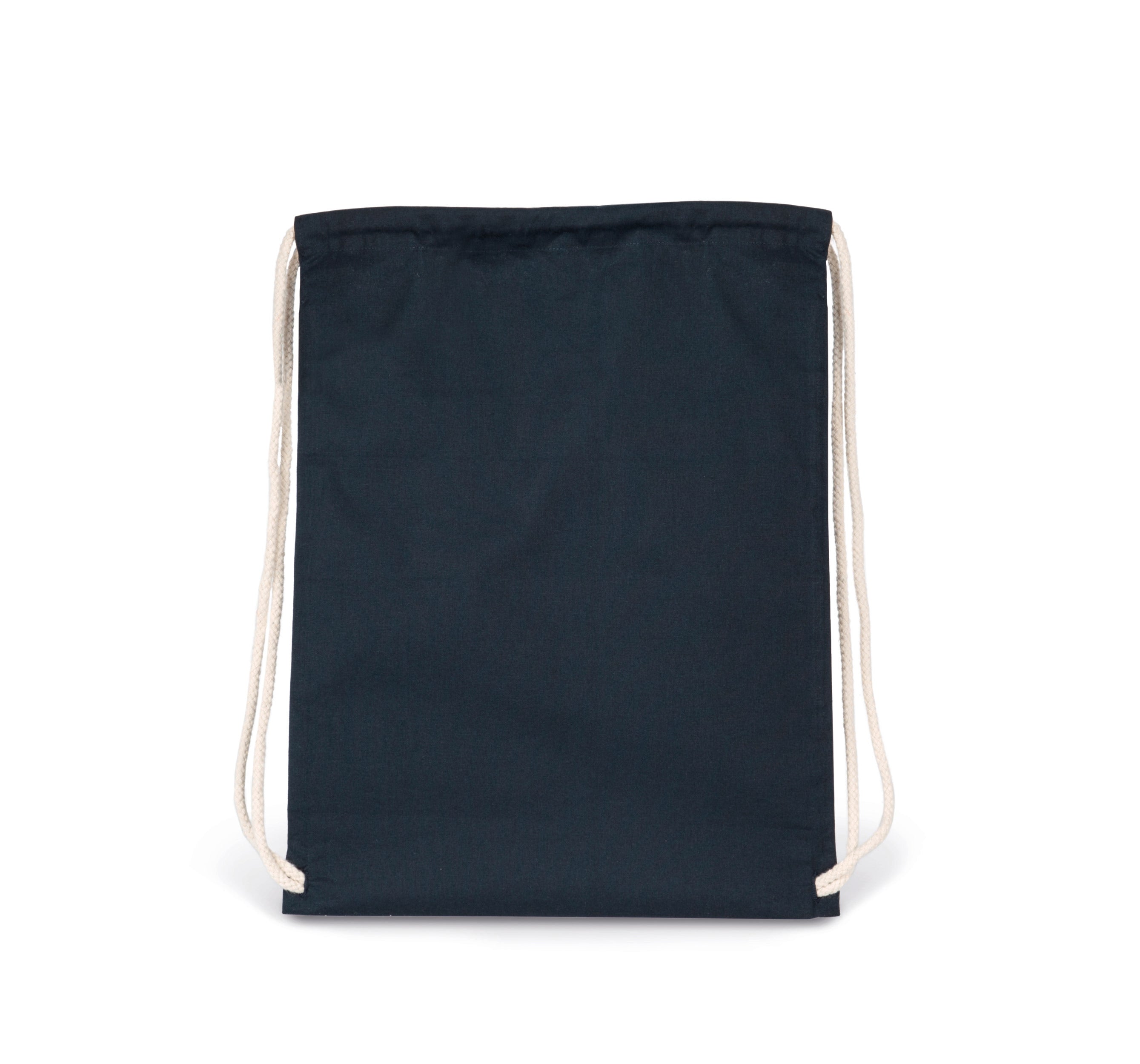 Organic Cotton Backpack With Drawstring Carry Handles - KI0139