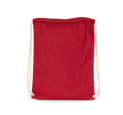 Organic Cotton Backpack With Drawstring Carry Handles - KI0139