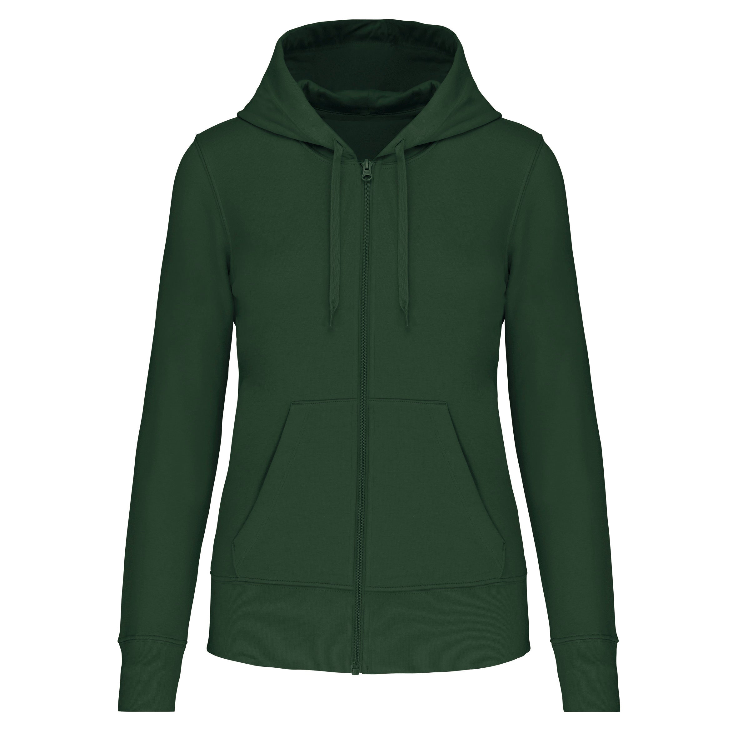 Ladies' Eco-friendly Zip-through Hoodie - 280 g/m² - K4031