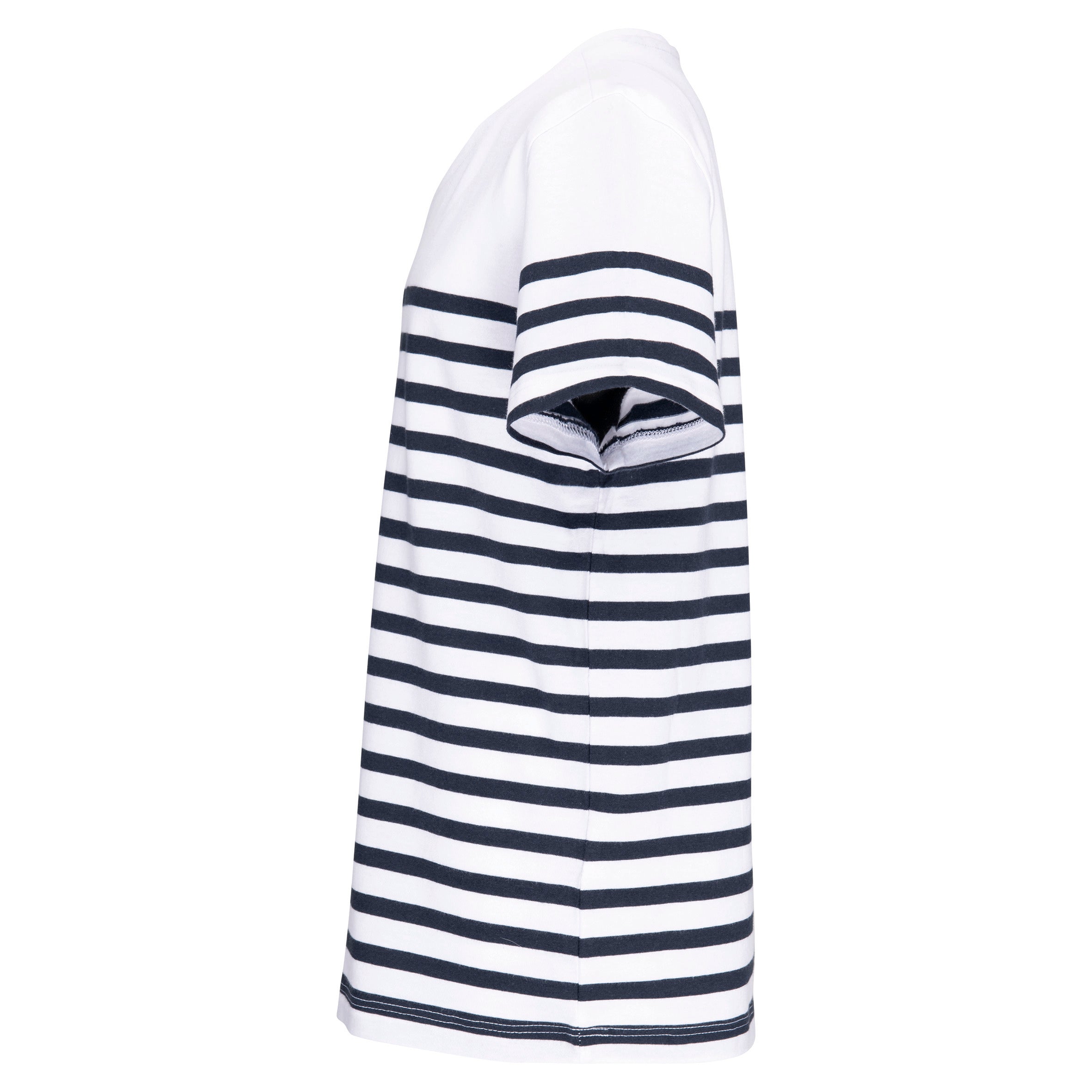 Kids' Organic Cotton Crew Neck Sailor T-shirt - K3035