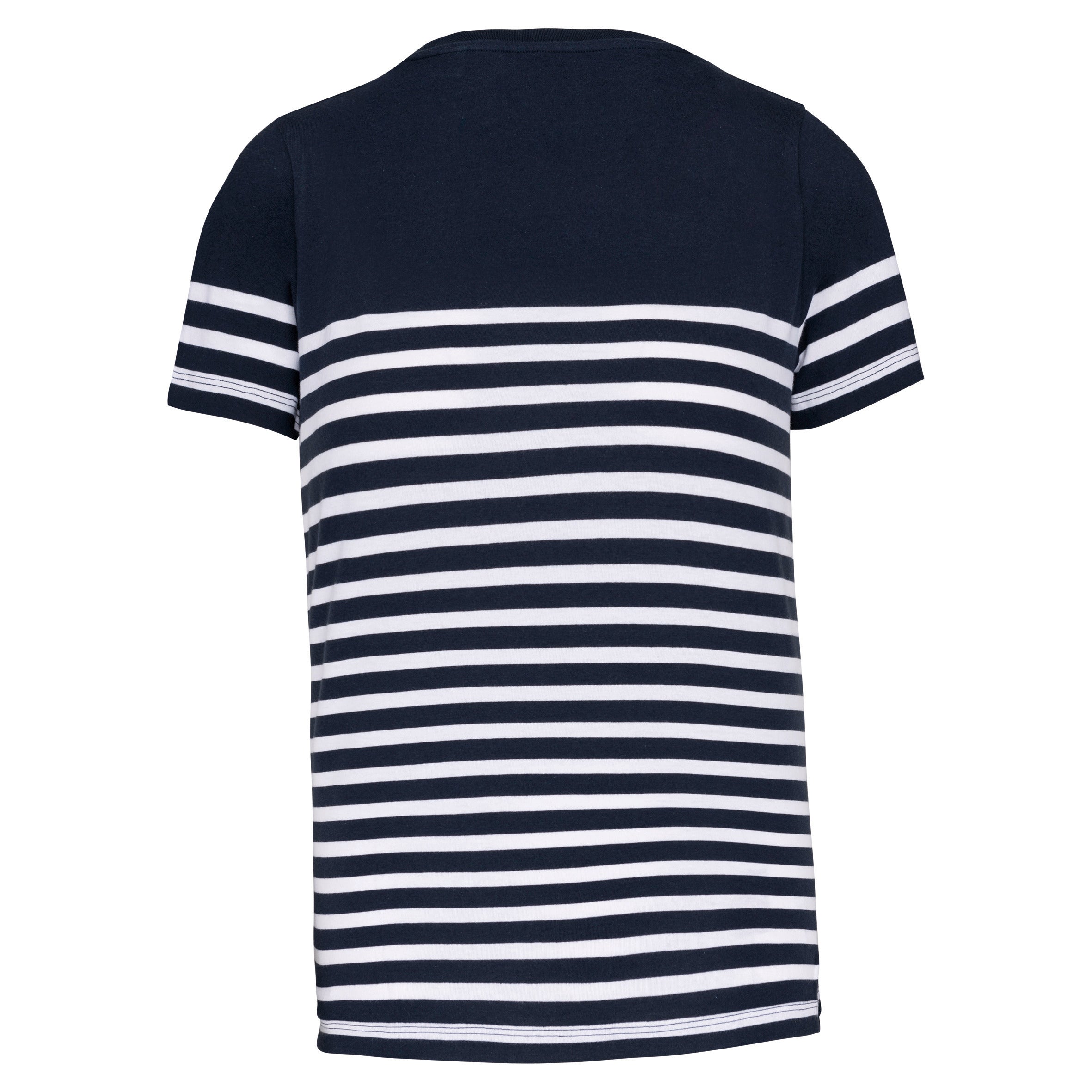 Kids' Organic Cotton Crew Neck Sailor T-shirt - K3035