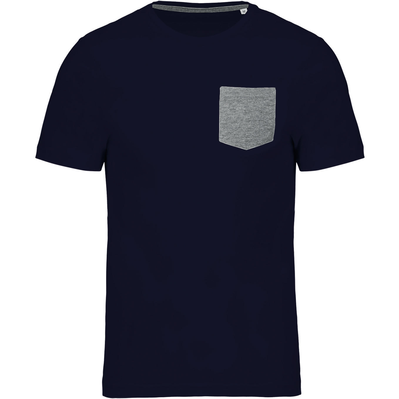 100% Organic Cotton T-shirt With Pocket Detail - K375