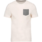 100% Organic Cotton T-shirt With Pocket Detail - K375