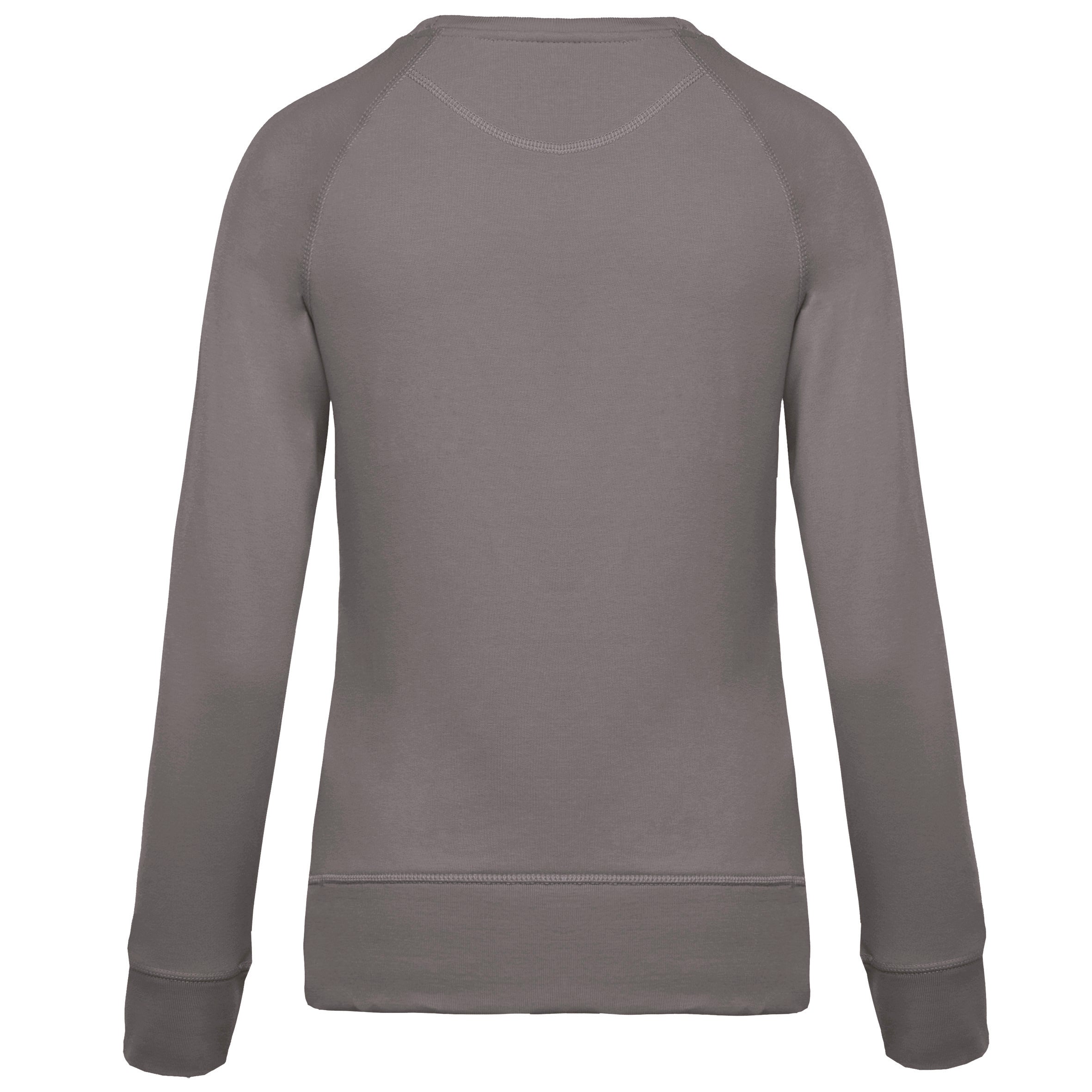 Ladies’ Organic Cotton Crew Neck Raglan Sleeve Sweatshirt - K481