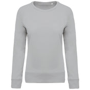 Ladies’ Organic Cotton Crew Neck Raglan Sleeve Sweatshirt - K481