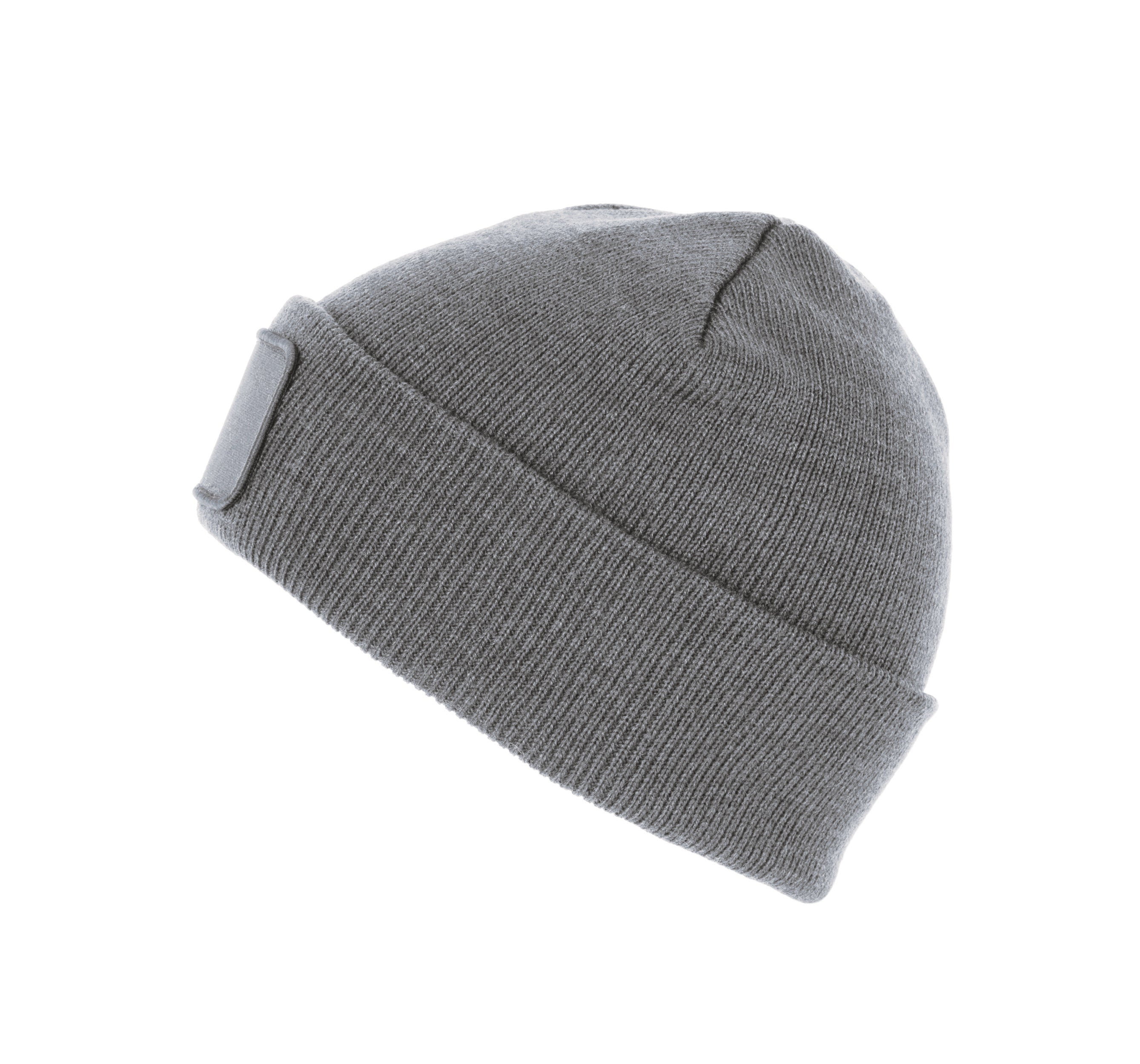 Recycled Beanie With Patch - KP890