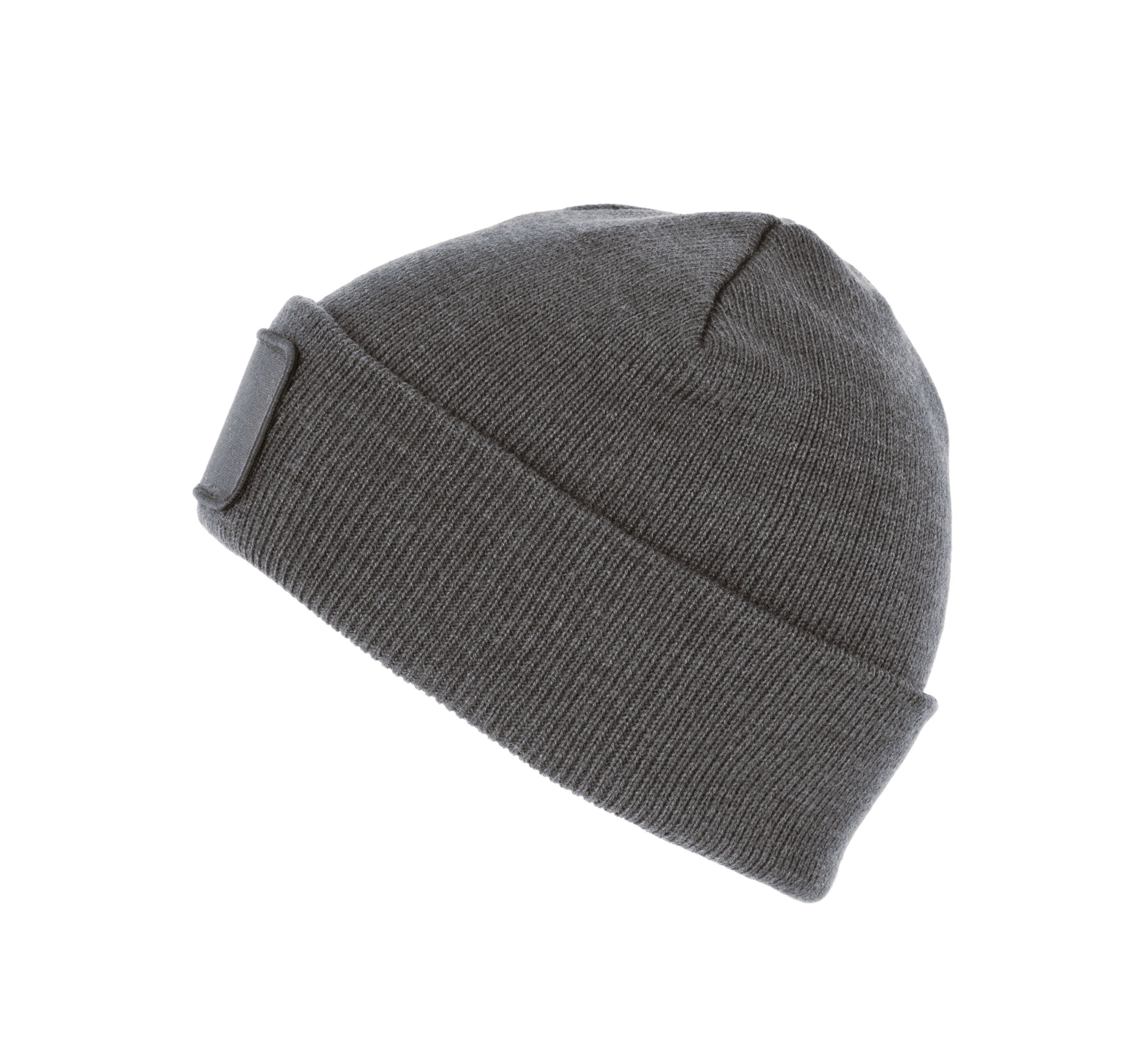 Recycled Beanie With Patch - KP890